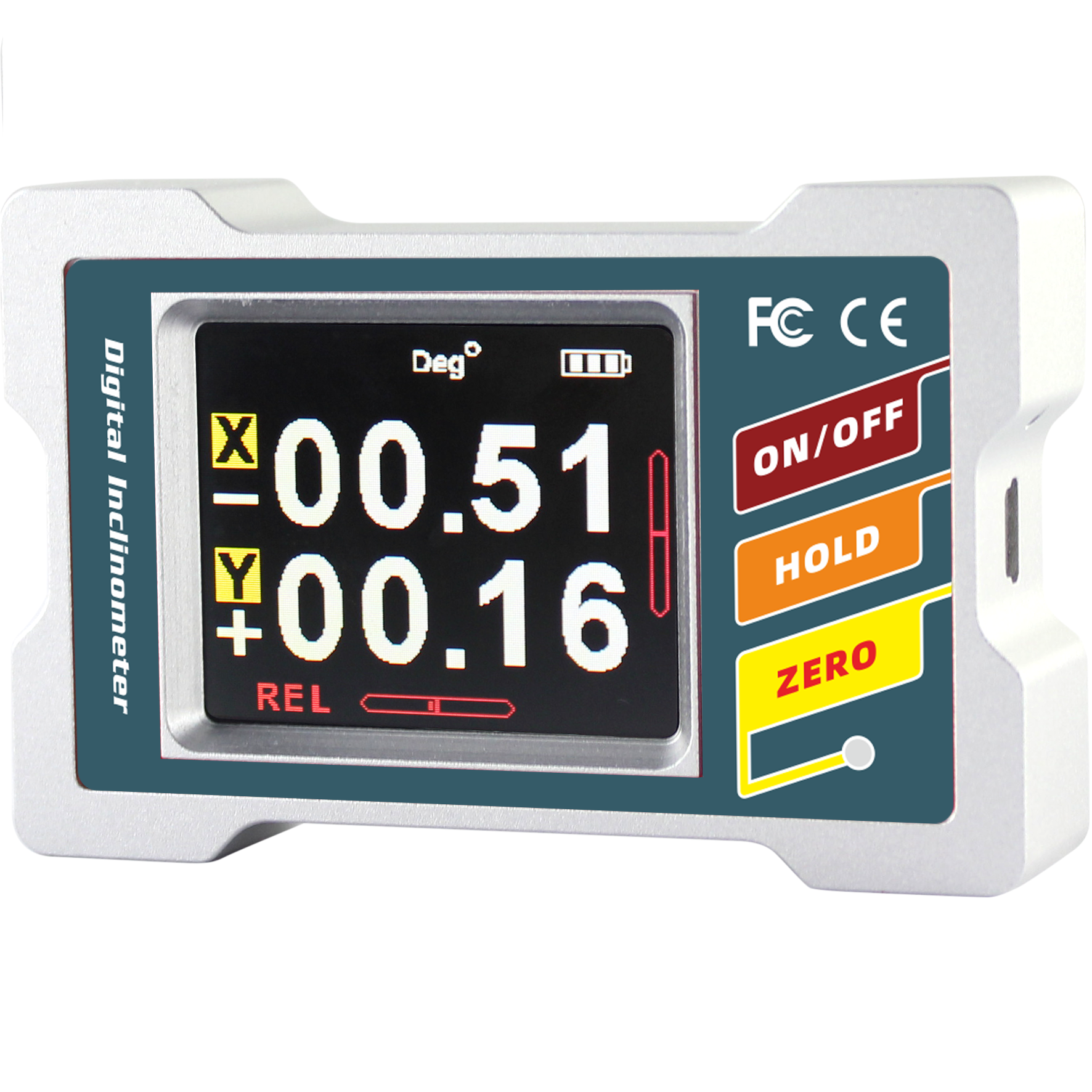 High Accuracy 2 Axis Multi Function Digital Inclinometer (Camber gauge)