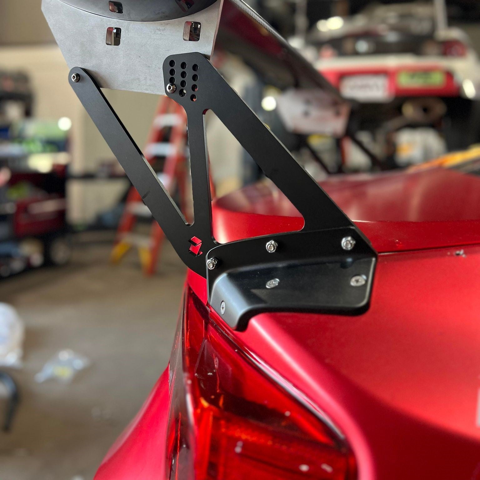 wing 1997-2002 Ford Zx2/Escort 3Pc Shark High Wing With Light