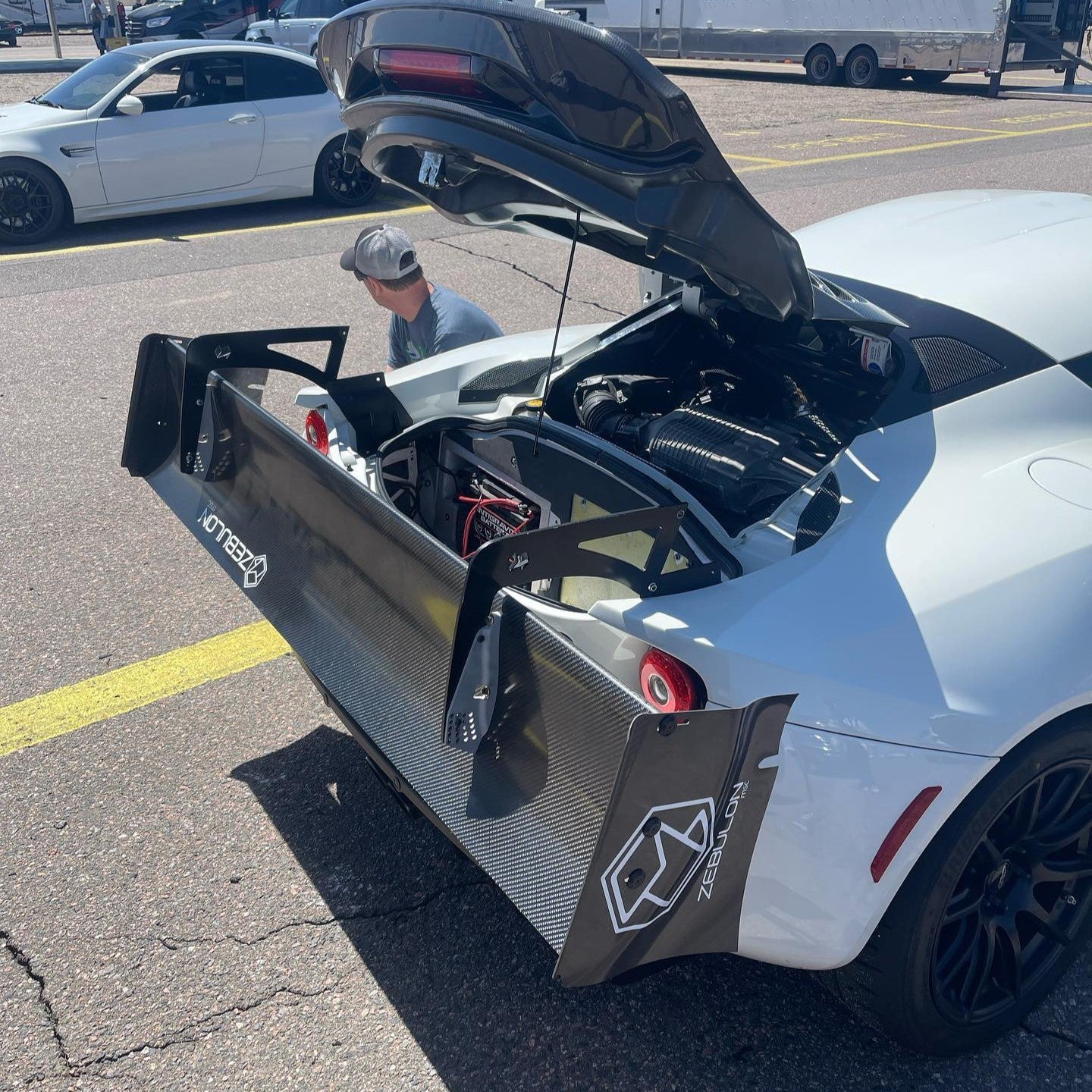 Lotus Evora ZWG330 Carbon Fiber Rear Wing (2010-2021) | Zebulon