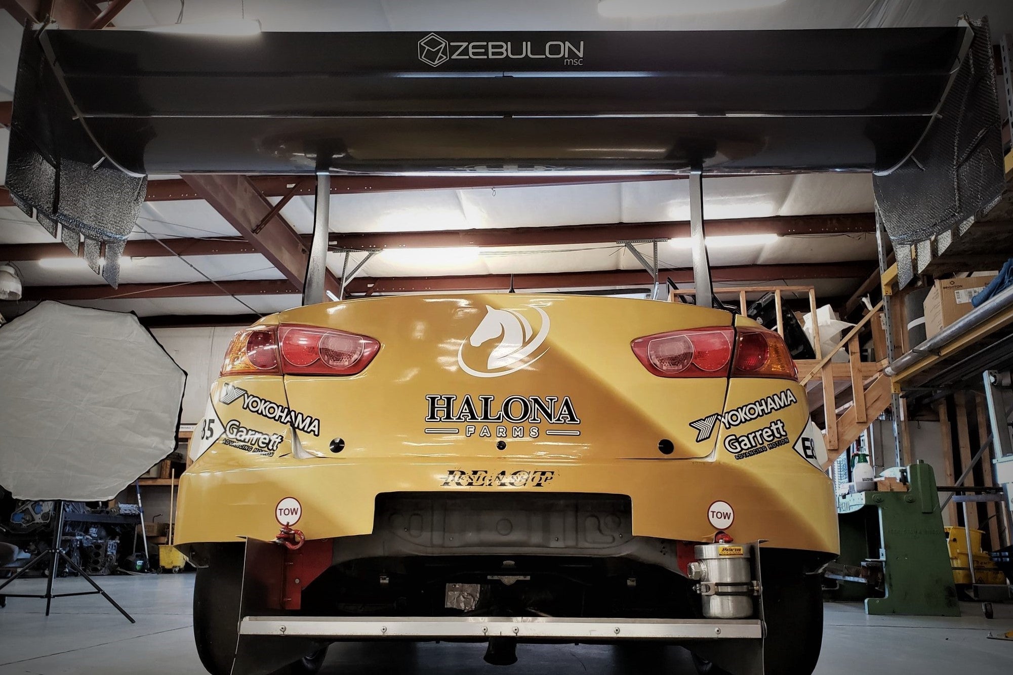 Chrome Rear Racing Wing Custom Carbon Fiber Rear Wing for any Car – Zebulon Motorsport